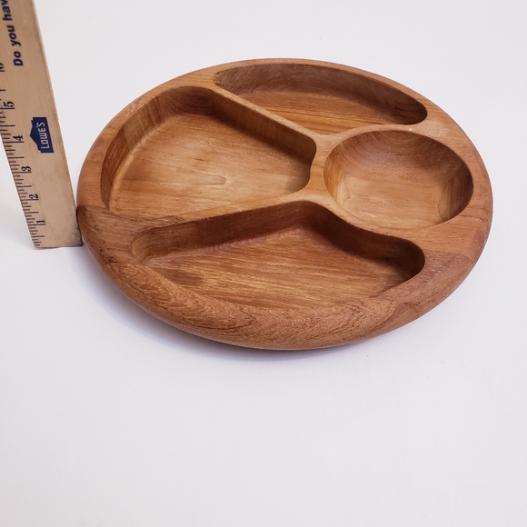 Orrefors Design Collection Scandinavian Wooden Serving Tray - Picture 4 of 9